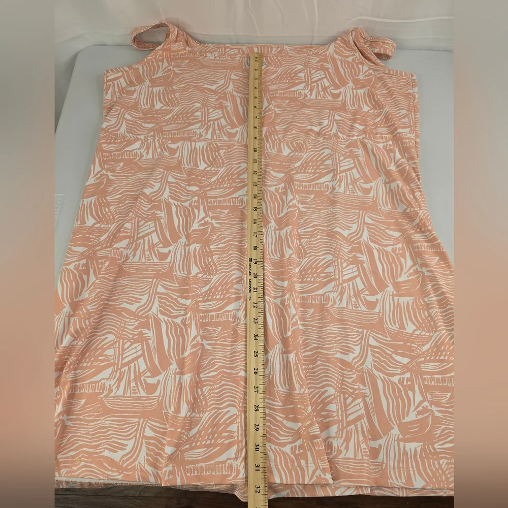 Columbia Sportswear Women's PFG Fishing Dress Size 3X Peach White AE-0972 - Picture 7 of 10